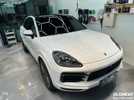 인천 포르쉐 카이엔 접촉사고 흠집 부분광택으로 해결 / 인천 서구