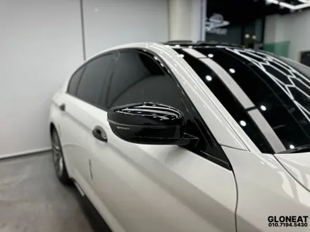 인천 BMW 5시리즈 루프스킨 / 크롬죽이기 / 사이드데칼 시공으로 달라진 모습 / 인천 서구