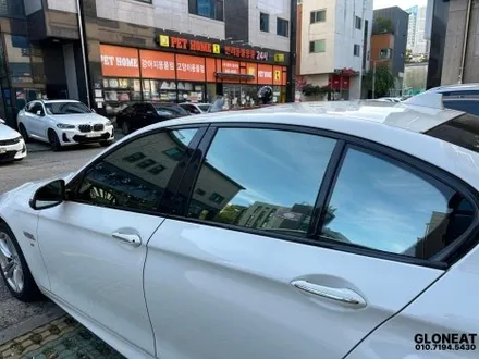 부평썬팅 BMW 5시리즈 F바디에 반사필름 글라스틴트 선셋시공 / 인천 서구 청라동