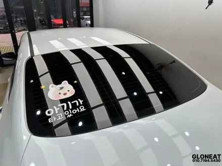 썬팅상태 이정도라면 재시공이 정답입니다 / 인천 서구 청라동