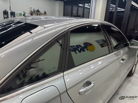 청라썬팅 글라스틴트 선셋+파인뷰LX5000파워 블랙박스 아우디A6 시공후기 / 인천 서구