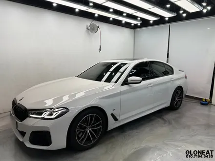 인천 BMW 5시리즈 윈도우몰딩 크롬죽이기 시공 / 인천 서구 청라동