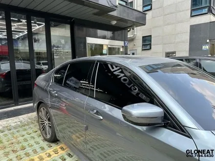 청라 BMW5시리즈 고광택블랙랩핑 크롬죽이기시공 / 인천 서구 청라동