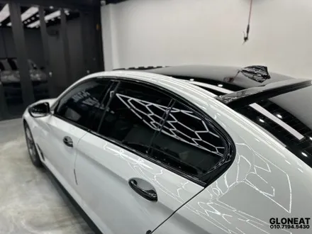 인천 BMW 5시리즈 루프스킨 / 크롬죽이기 / 사이드데칼 시공으로 달라진 모습 / 인천 서구