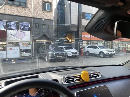 벤츠 S400D 차량에 어울리는 반사틴팅 글라스틴트 레이니블루 / 인천 서구