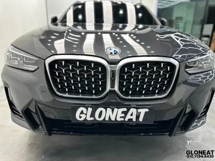 청라 BMW X4 신차패키지로 그릴랩핑,유리막코팅,PPF / 인천 서구
