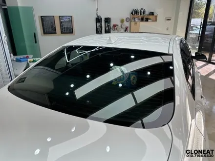 부평썬팅 BMW 5시리즈 F바디에 반사필름 글라스틴트 선셋시공 / 인천 서구 청라동