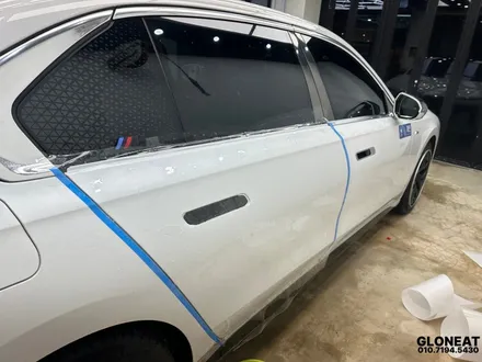 인천 BMW i7 듀오톤 랩핑과 전체PPF 시공 / 인천 서구 청라동