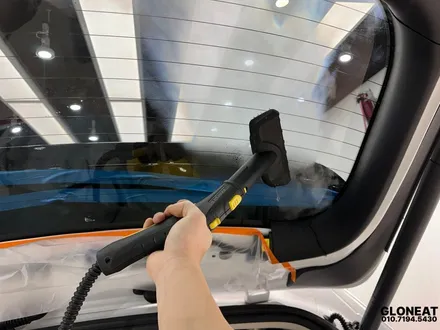 제네시스 GV70 차량에 반사썬팅 글라스틴트 선셋 시공기 / 인천 서구 청라동