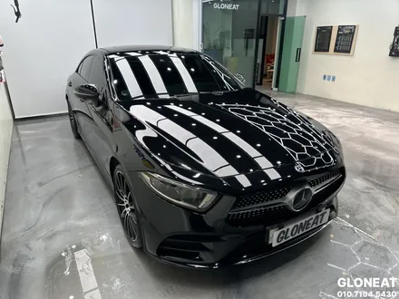 부평에서 청라까지 오신 벤츠CLS AMG 정밀 광택과 유리막코팅 시공 / 인천 서구