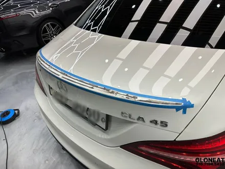 벤츠 CLA45 AMG 카본스포일러 장착 시공으로 스포티해진 모습 / 인천 서구