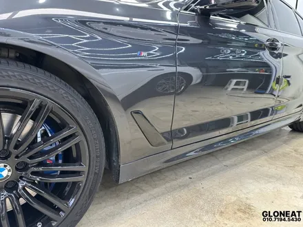 BMW 5시리즈 윈도우몰딩 크롬죽이기 시공 / 인천 서구 청라동