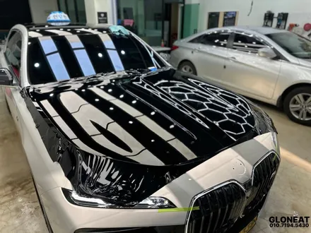 인천 BMW i7 듀오톤 랩핑과 전체PPF 시공 / 인천 서구 청라동