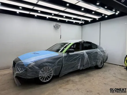 인천 BMW 5시리즈 크롬죽이기 및 썬팅시공 까지 / 인천 서구 청라동