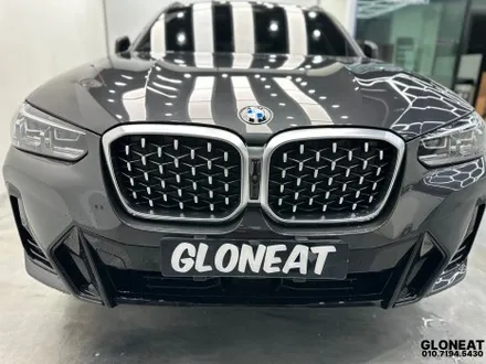 청라 BMW X4 신차패키지로 그릴랩핑,유리막코팅,PPF / 인천 서구