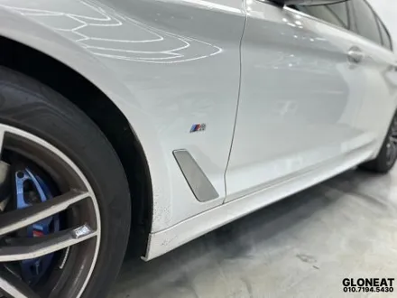 인천 BMW 5시리즈 윈도우몰딩 크롬죽이기 시공 / 인천 서구 청라동
