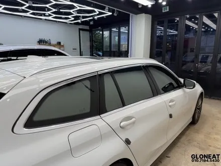 BMW 3시리즈 썬팅시공 / 블랙박스 보조배터리 장착시공 / 인천 서구 청라동