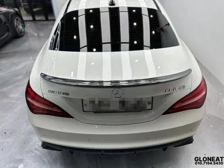 벤츠 CLA45 AMG 카본스포일러 장착 시공으로 스포티해진 모습 / 인천 서구