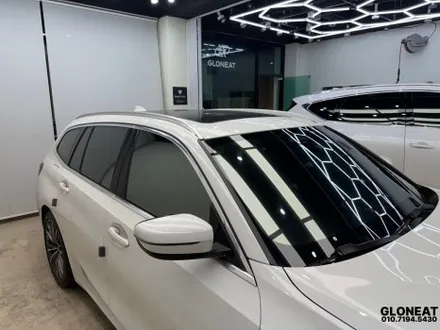BMW 3시리즈 썬팅시공 / 블랙박스 보조배터리 장착시공 / 인천 서구 청라동