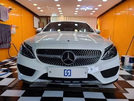 벤츠씨클래스 c클래스카브리올레 전체랩핑 / 고양시 일산서구 가좌동