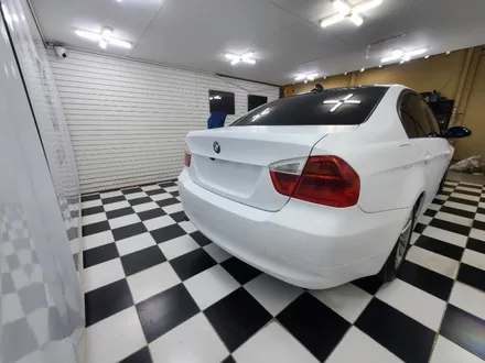 bmw e90 320i 전체랩핑 매트화이트 matte white / 고양시 일산서구 가좌동