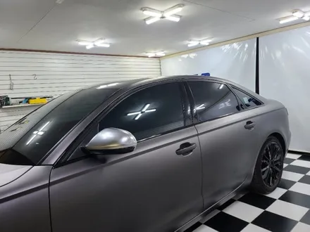 아우디 3.0 TDI  사틴다크그레이 전체랩핑 / 고양시 일산서구 가좌동