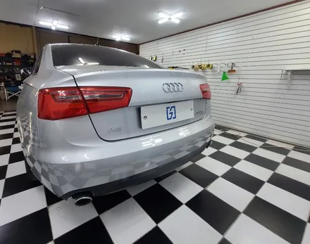 아우디 3.0 TDI  사틴다크그레이 전체랩핑 / 고양시 일산서구 가좌동