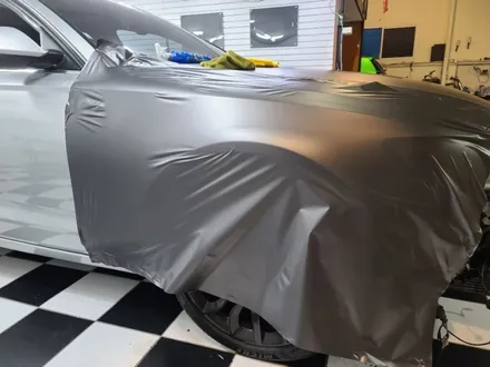 아우디 3.0 TDI  사틴다크그레이 전체랩핑 / 고양시 일산서구 가좌동