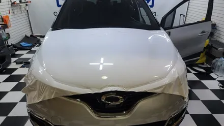 르노삼성 QM3 gloss white 화이트유광전체랩핑 / 고양시 일산서구 가좌동