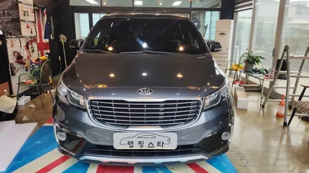 랩핑스타)한국노동조합 카니발4탄! 경주차량광고 / 경주시 성동동