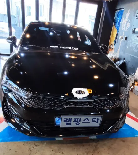경주랩핑스타)k5 DL3 본넷 카본랩핑 / 경주시 성동동