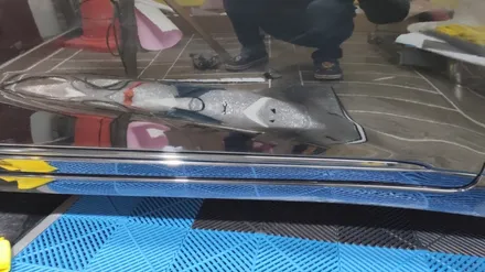경주랩핑)k7 부분랩핑 크롬죽이기 그릴랩핑 / 경주시 성동동