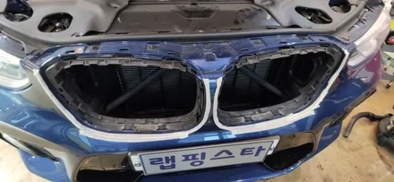 경주랩핑스타)bmw x4 포인트랩핑 / 경주시 성동동