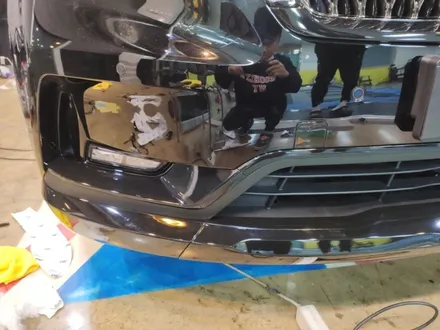 경주랩핑)4세대 카니발 전면 부 죽이기 / 경주시 성동동