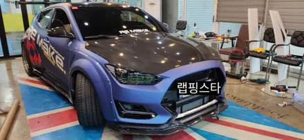 경주랩핑스타)k5 그릴 손잡이랩핑 벨로스터n 범퍼랩핑 / 경주시 성동동