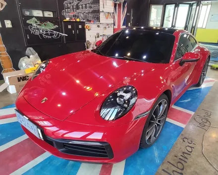 경주랩핑스타)포르쉐 911 범퍼 앞뒤 ppf / 경주시 성동동