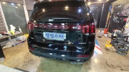 경주랩핑스타)모하비 크롬 죽이기 / 경주시 성동동