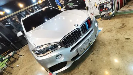 랩핑스타)bmw x5 그릴 랩핑이빨까지! / 경주시 성동동