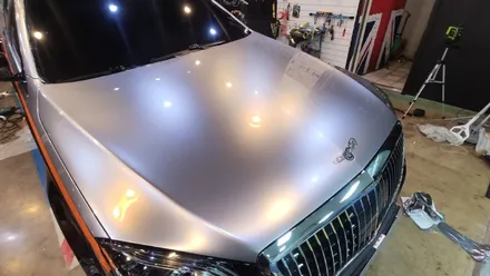 경주랩핑스타)벤츠 s650 마이바흐 투톤작업. 고광택필름 / 경주시 성동동