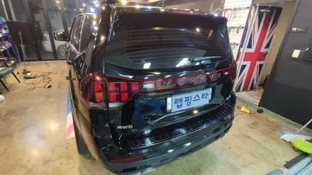 경주랩핑스타)모하비 크롬 죽이기 / 경주시 성동동