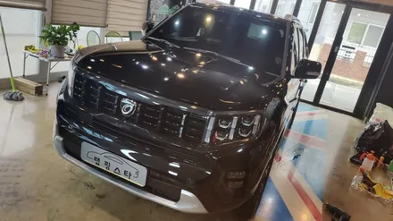 경주 랩핑스타)모하비 더마스터 크롬 죽이기 / 경주시 성동동