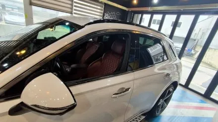 랩핑스타)gv70 창틀크롬 죽이기 / 경주시 성동동