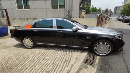 경주랩핑스타)벤츠 s650 마이바흐 투톤작업. 고광택필름 / 경주시 성동동