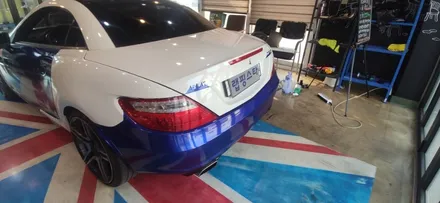 경주랩핑스타)벤츠 랩핑제거 부분? / 경주시 성동동