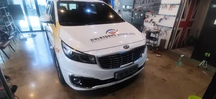 경주랩핑스타)카니발 홍보랩핑제거 / 경주시 성동동