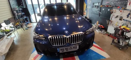 경주랩핑스타)bmw x3 그릴랩핑 / 경주시 성동동