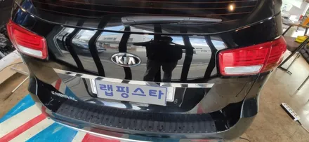 경주랩핑스타)카니발 한국노총 홍보랩핑 / 경주시 성동동