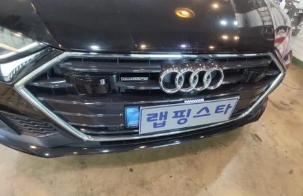 경주랩핑스타)아우디 a7 부분크롬죽이기 / 경주시 성동동