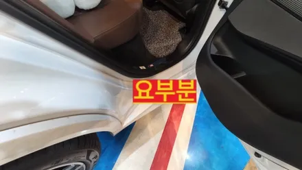 랩핑스타)bmw x5 부분ppf  발판ppf / 경주시 성동동