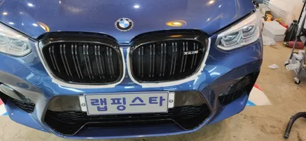 경주랩핑스타)bmw x4 포인트랩핑 / 경주시 성동동
